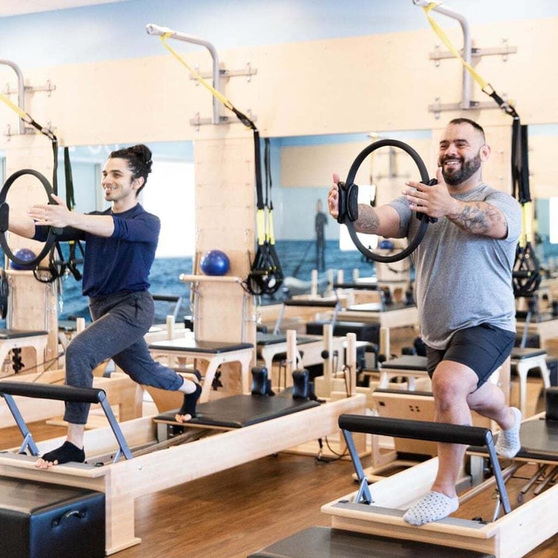 Pilates Exercises for Balance and Flexibility - men trying Pilates at Club Pilates